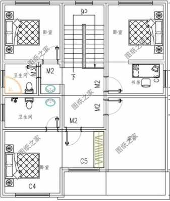 农村房子设计图6乘24米-第2张图片-室内构图家装