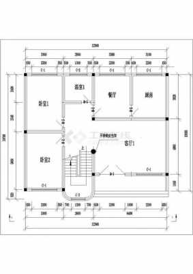 房子设计图.dwg_房子设计图怎么设计-第2张图片-室内构图家装