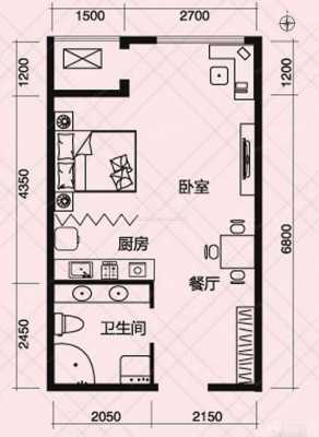 单间住宅楼平面设计图（单间楼房设计图平面图）-第2张图片-室内构图家装