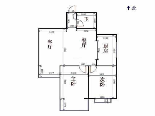 单间住宅楼平面设计图（单间楼房设计图平面图）-第3张图片-室内构图家装