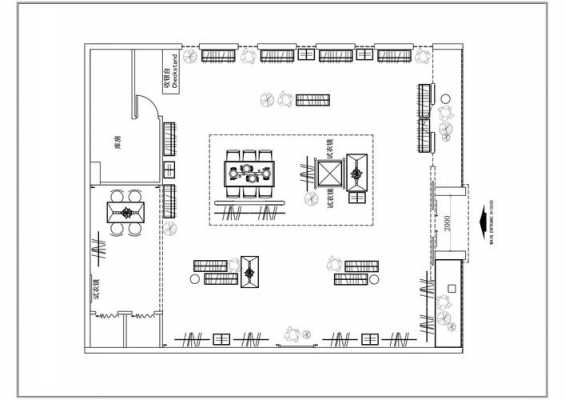 服装店展示空间平面图-服装店展示空间设计图-第2张图片-室内构图家装