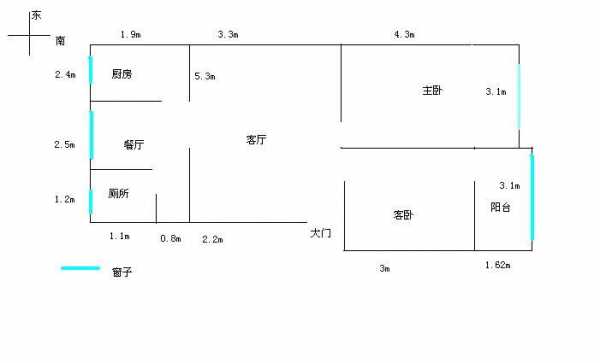 一间半房子指的是多大-第2张图片-室内构图家装