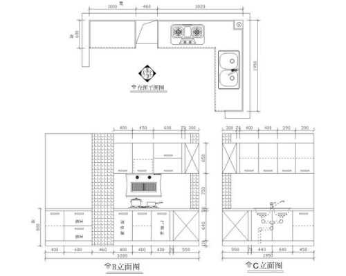  如何看橱柜的设计图「怎样看懂橱柜图纸的基本知识」-第2张图片-室内构图家装