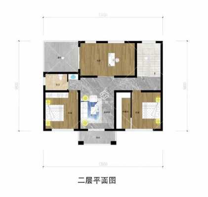 12米中式自建房设计图（12米宽中式别墅户型图）-第3张图片-室内构图家装