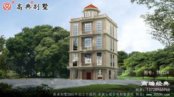 七层欧式建筑设计图_七层楼设计效果图片-第2张图片-室内构图家装