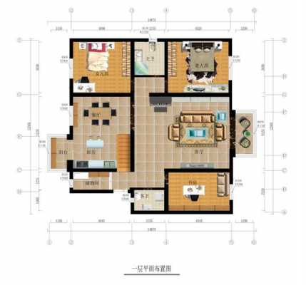 200平方的建房间设计图_200平方建房子设计图-第1张图片-室内构图家装