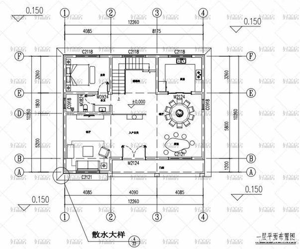 10宽12长店面设计图,10长10宽是多少平方米 -第2张图片-室内构图家装