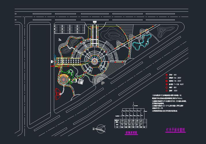  大型景观灯具设计图「大型景观设计平面图」-第2张图片-室内构图家装