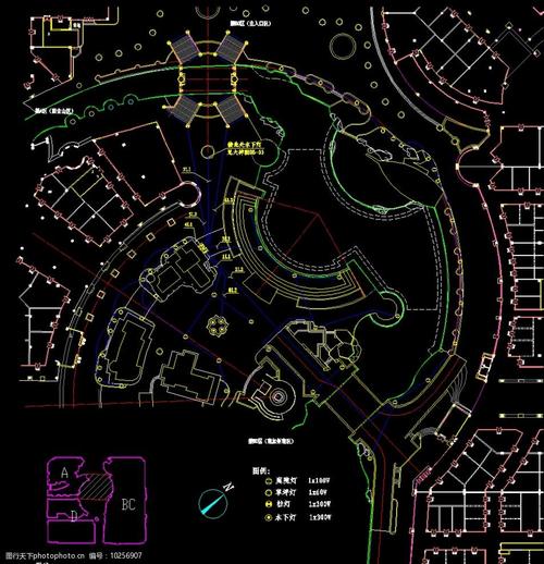  大型景观灯具设计图「大型景观设计平面图」-第1张图片-室内构图家装