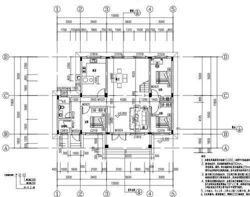  农村二层砖混基础设计图「农村二层砖混基础设计图纸」-第3张图片-室内构图家装