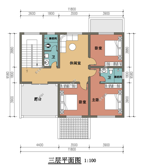 9x9米楼房平面设计图（9米乘9米的房屋设计）-第2张图片-室内构图家装