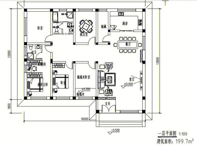 自建房加建-自建房加盖设计图-第1张图片-室内构图家装