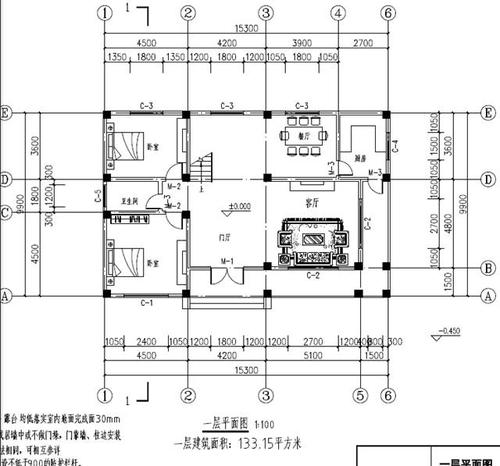 农村自建房设计图cad_农村自建房设计图cad 图纸免费-第3张图片-室内构图家装