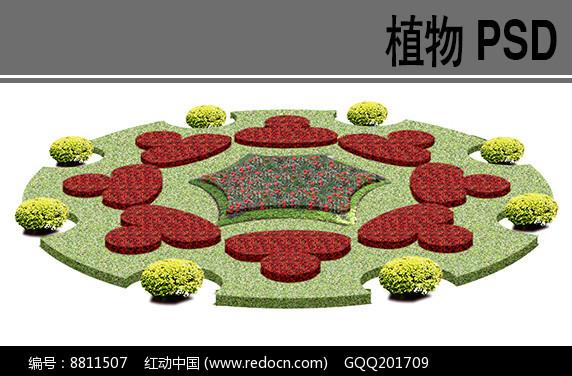 广场花坛图片-广场花池设计图-第1张图片-室内构图家装