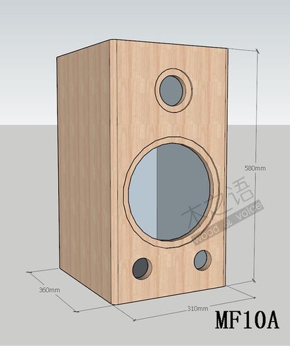 10寸音箱箱体设计图,10寸音箱要多大功放 -第3张图片-室内构图家装