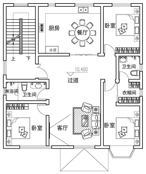 五层住宅设计图纸全套简单 五层住宅设计图-第1张图片-室内构图家装