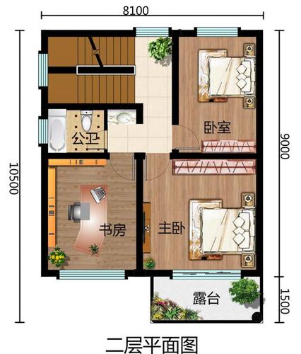 小户型建房图-第2张图片-室内构图家装