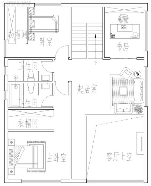 10x12房屋出售设计图_10乘12米房屋设计-第3张图片-室内构图家装