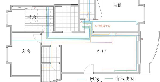 120平方水电设计图-第3张图片-室内构图家装