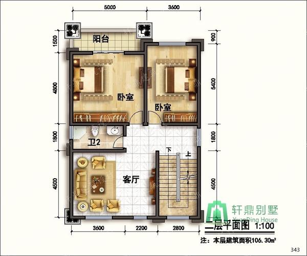 9x13别墅设计图_9乘13米别墅设计图-第3张图片-室内构图家装