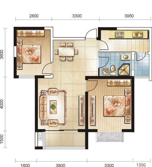 80方面积户型设计图（建筑面积80平方户型）-第3张图片-室内构图家装