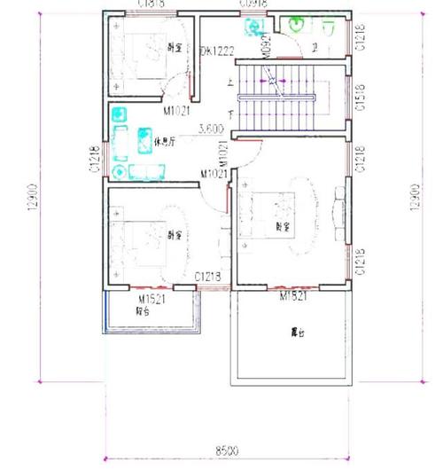 七米乘九米房屋设计图_7米9米=79米-第1张图片-室内构图家装