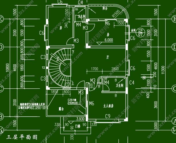 200平方楼房平面设计图-200平楼中楼设计图-第3张图片-室内构图家装