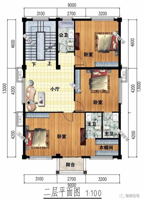 套房平面图片大全-第3张图片-室内构图家装