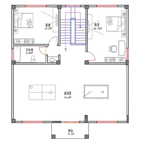  框架结构自建房设计图「框架结构建房步骤」-第2张图片-室内构图家装