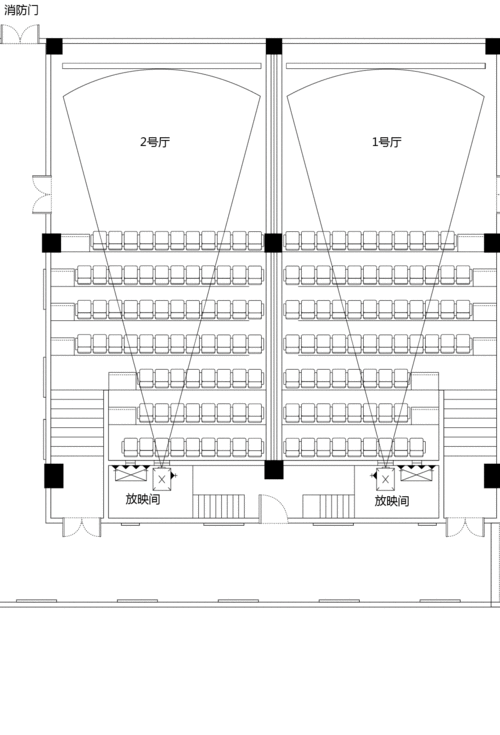 电影院设计图纸大全-电影院设计图-第1张图片-室内构图家装