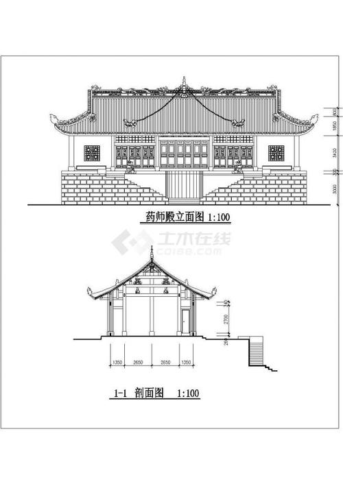 古建筑工程与设计图_古建筑工程设计专业-第3张图片-室内构图家装