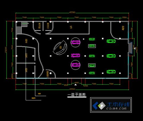 奥迪4s店平面设计图（奥迪4s店维修车间图片）-第2张图片-室内构图家装