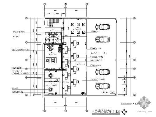 奥迪4s店平面设计图（奥迪4s店维修车间图片）-第3张图片-室内构图家装