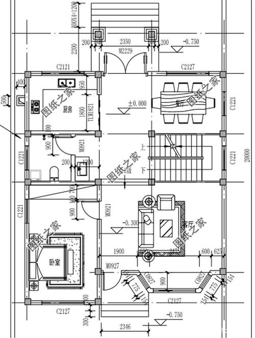  12010自建房设计图「自建房10x12米布局图片」-第2张图片-室内构图家装