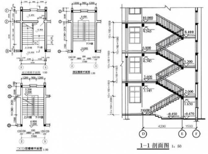 下载楼梯设计图,楼梯图纸下载 -第2张图片-室内构图家装