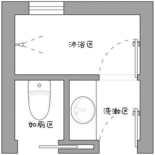 三分离设计图-第2张图片-室内构图家装