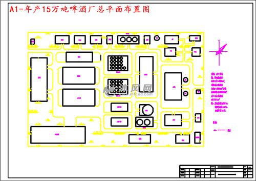 酒厂布置图-第3张图片-室内构图家装