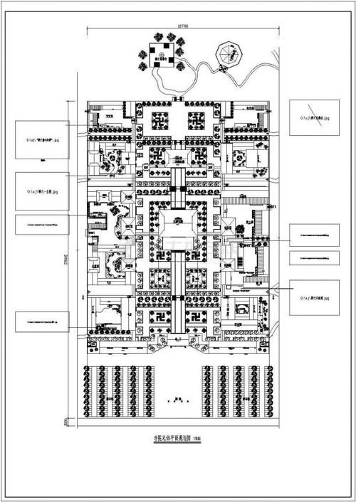  寺庙的平面设计图「寺庙的平面设计图怎么画」-第1张图片-室内构图家装