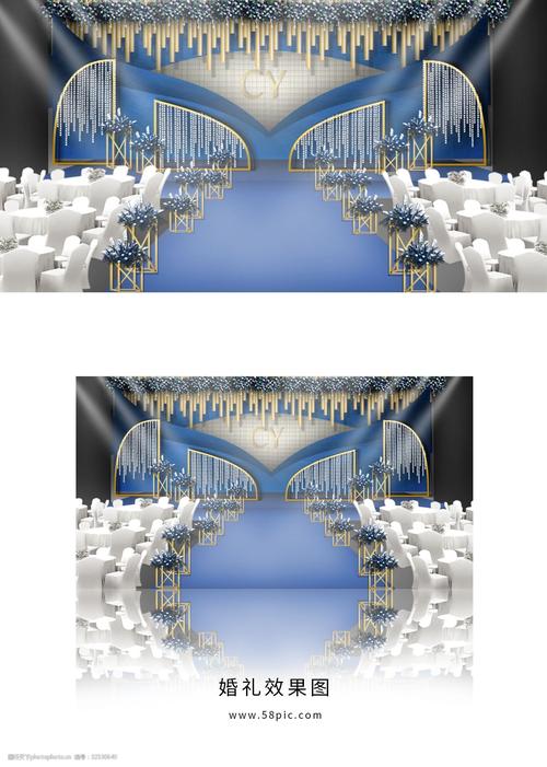  婚礼舞台设计图简约「婚礼舞台示意图」-第2张图片-室内构图家装