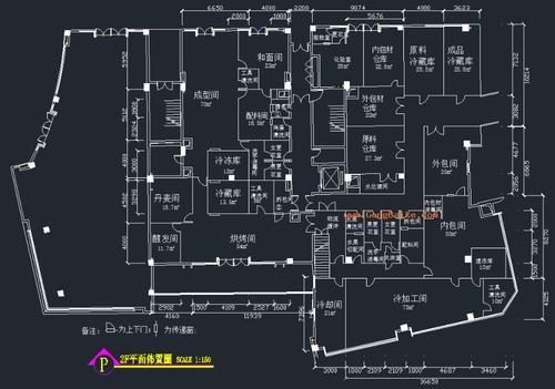 蛋糕厂厂房设计图纸-蛋糕厂厂房设计图-第2张图片-室内构图家装