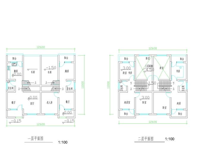 一成半房屋设计图（一成半房屋设计图片）-第3张图片-室内构图家装