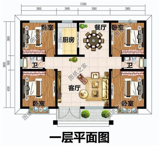  建房子房间设计图「建房房屋设计图大全」-第1张图片-室内构图家装