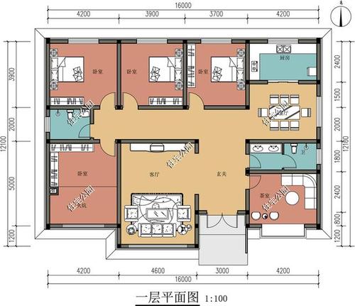 农村单独堂屋设计图（农村单独堂屋设计图纸）-第3张图片-室内构图家装