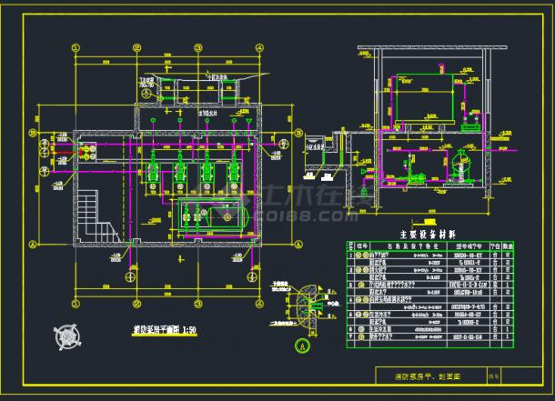  消防水泵房设计图「消防水泵房百度百科」-第1张图片-室内构图家装