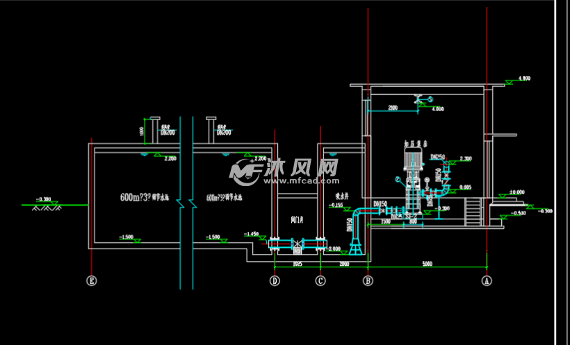  消防水泵房设计图「消防水泵房百度百科」-第2张图片-室内构图家装