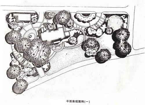  绿化带景观设计图「绿化带设计图手绘」-第1张图片-室内构图家装