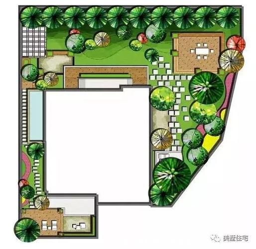 绿篱迷宫设计图平面图_绿篱院子设计效果图大全-第3张图片-室内构图家装