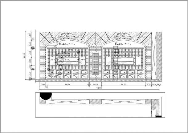 葡萄酒专营店设计图纸-第3张图片-室内构图家装