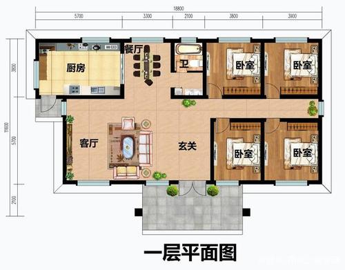 412米自建房设计图,4*12米自建房设计 -第3张图片-室内构图家装