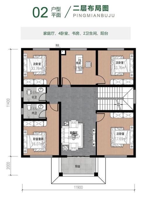 农村房修建设计图-第2张图片-室内构图家装